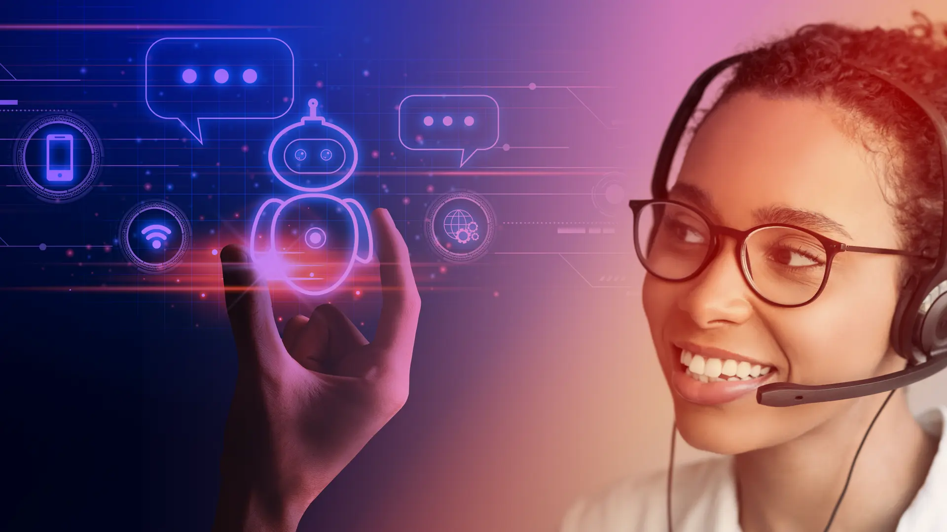 AI chatbots vs. human agents for lead generation