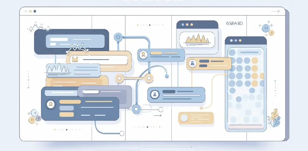 A busy sales dashboard with leads flowing in but chaotic conversation threads