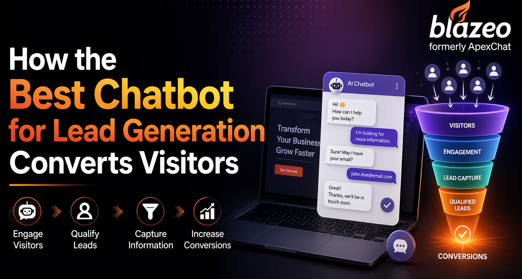 How the Best Chatbot for Lead Generation Converts Visitors