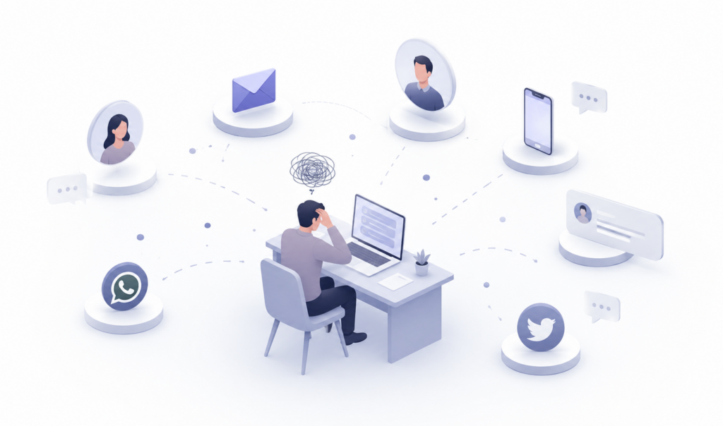 Why Businesses Struggle with Scattered Customer Conversations