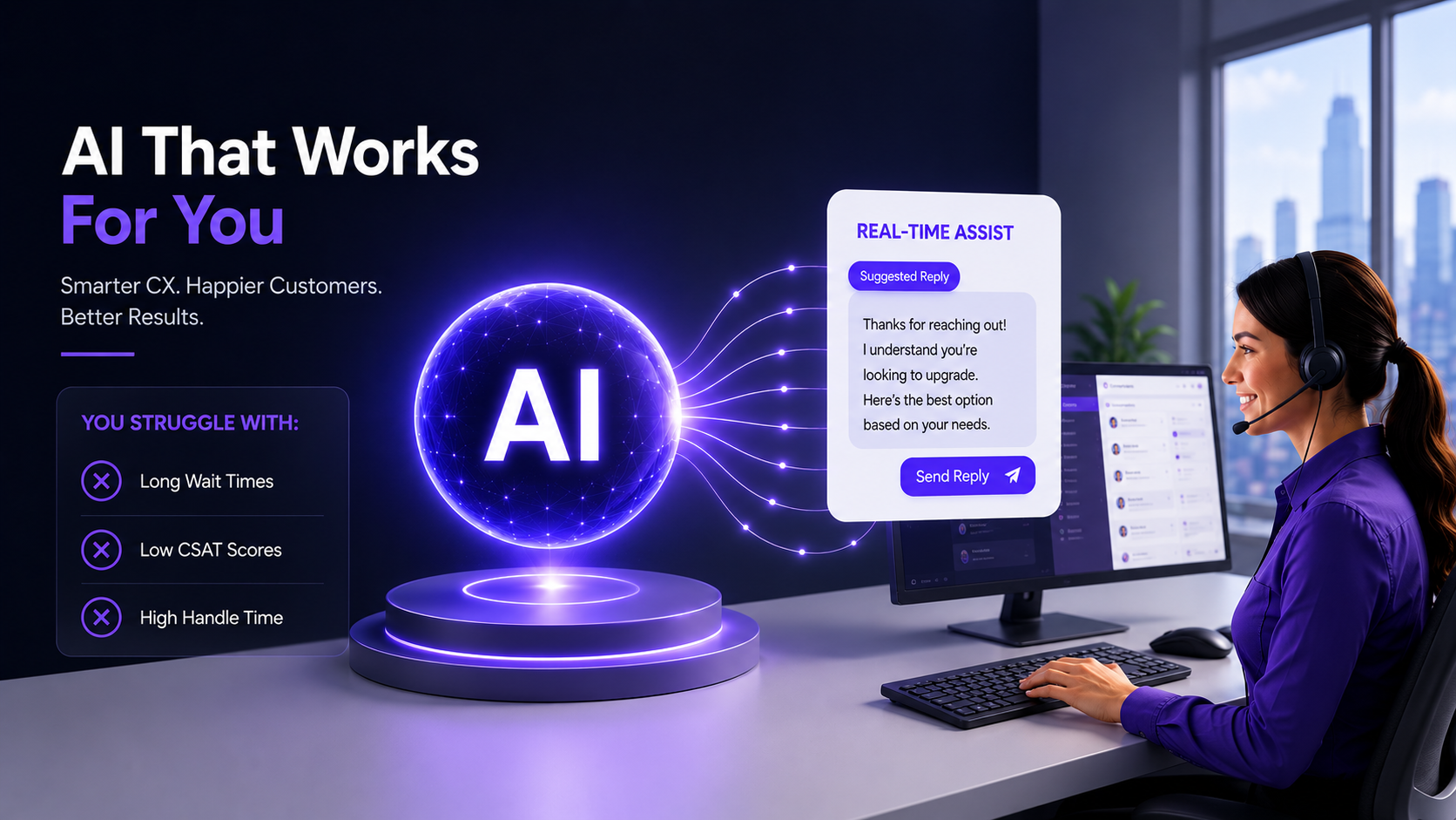Generative AI call center