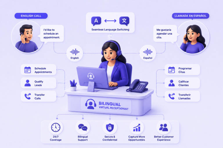 How a Bilingual Virtual Receptionist Handles English and Spanish Calls