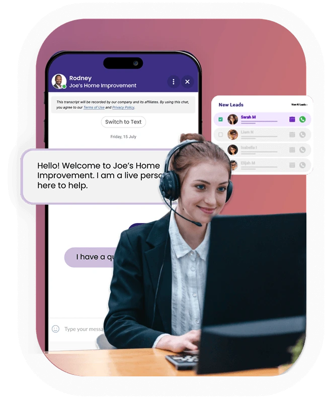 Hybrid Chat Hero