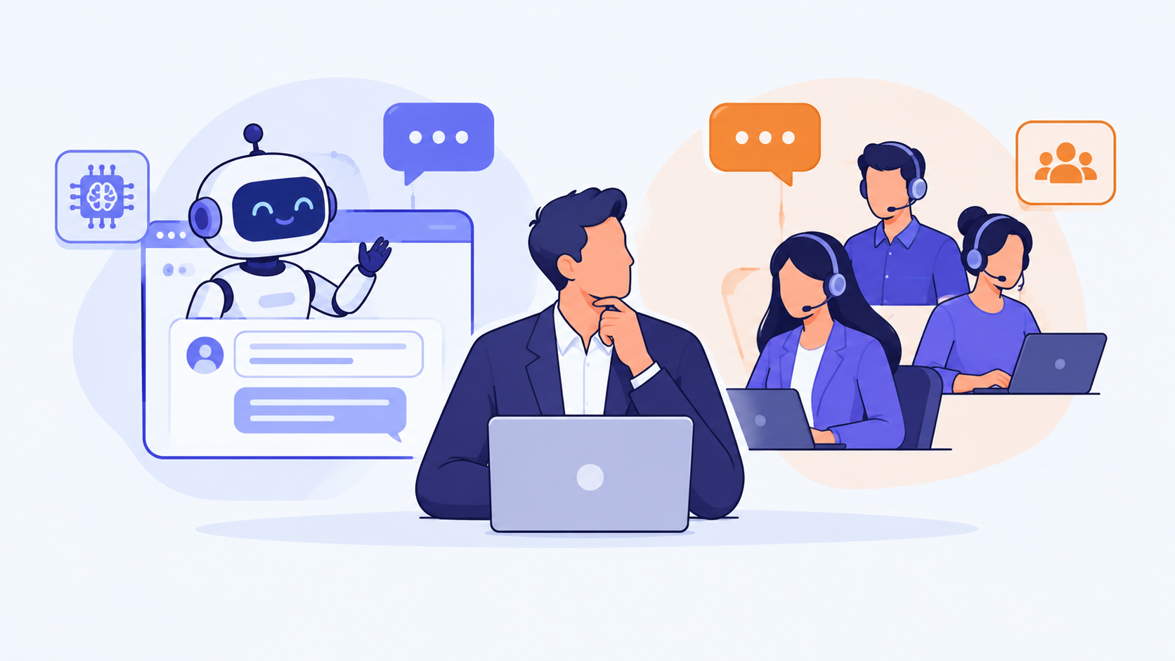 AI Chatbot vs Managed Live Support What Should Your Business Actually Use